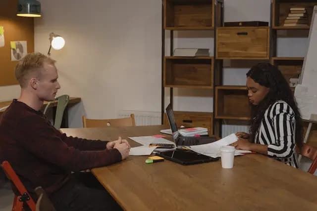 F1 visa interview for USA with two people